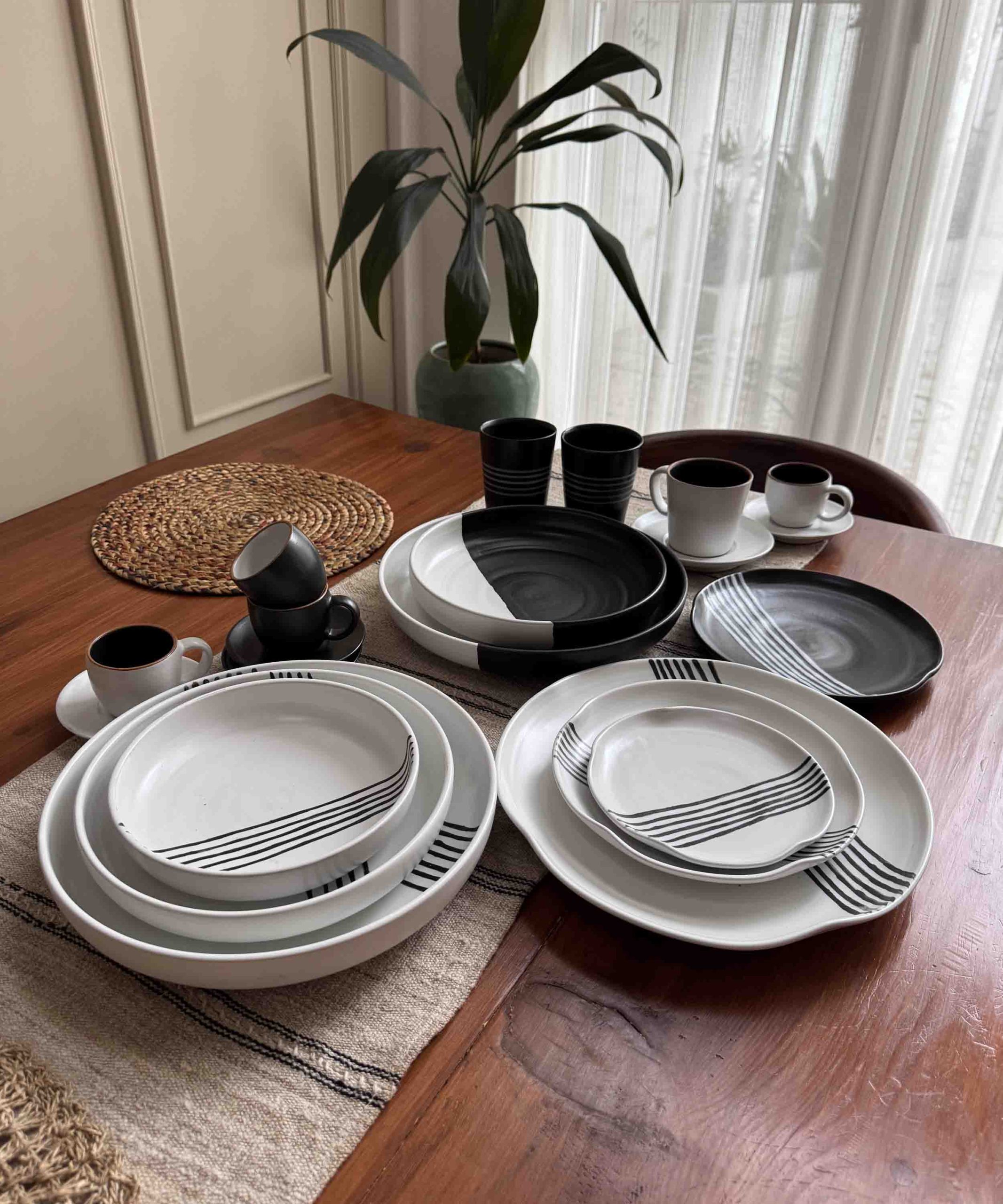 Black and White Ceramics