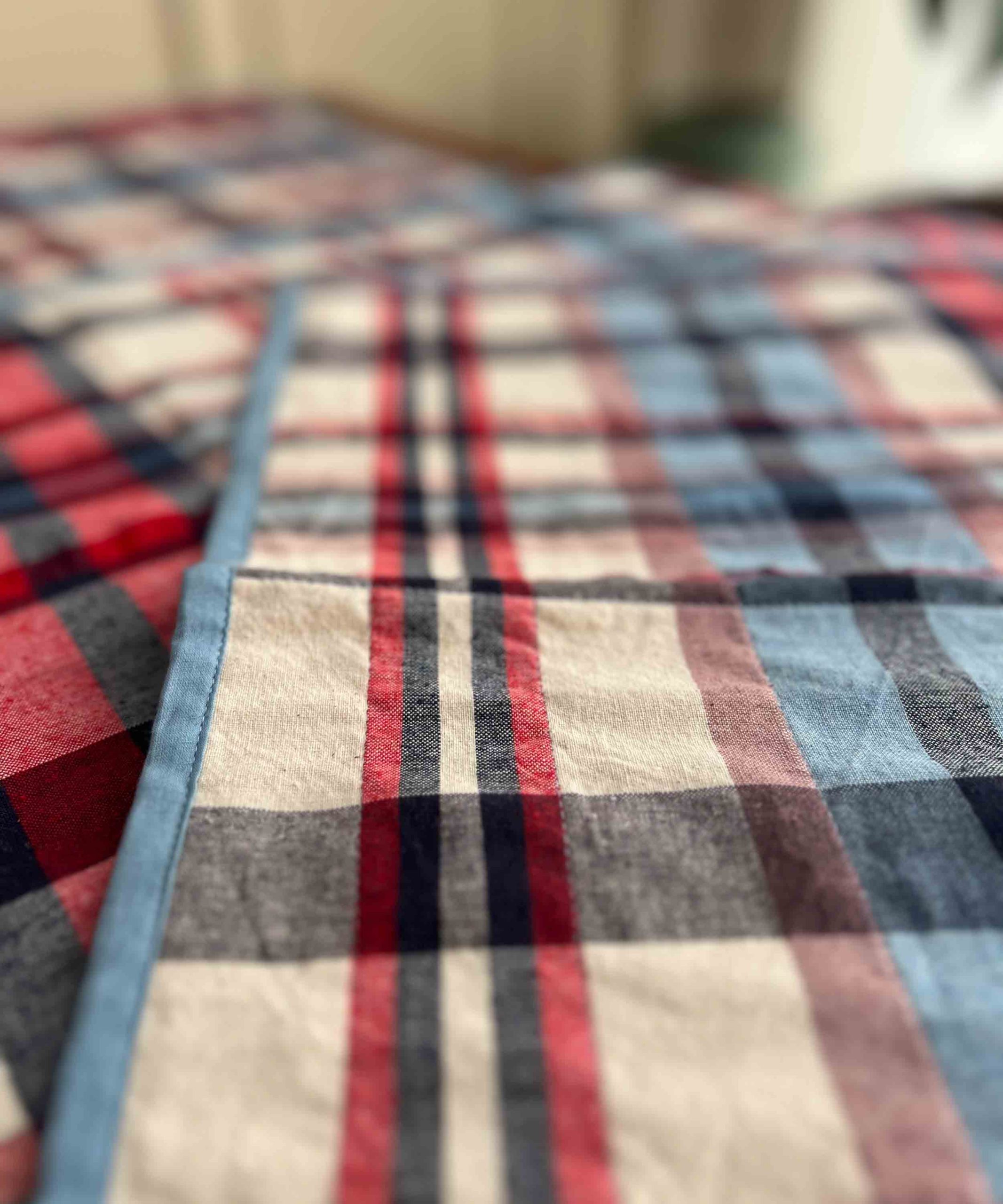 Checkered Red Blue - Image 4