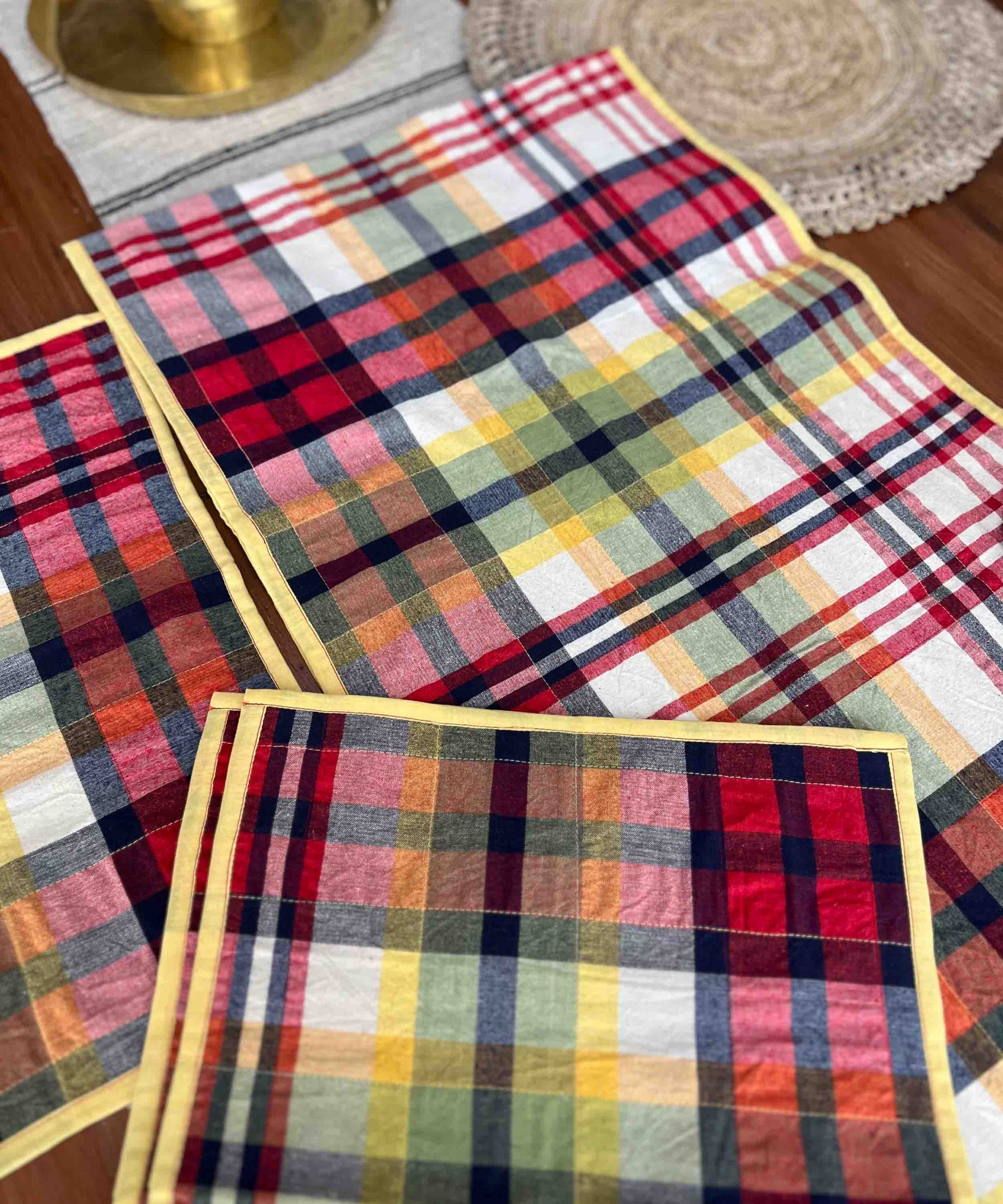 Checkered Red Yellow - Image 2