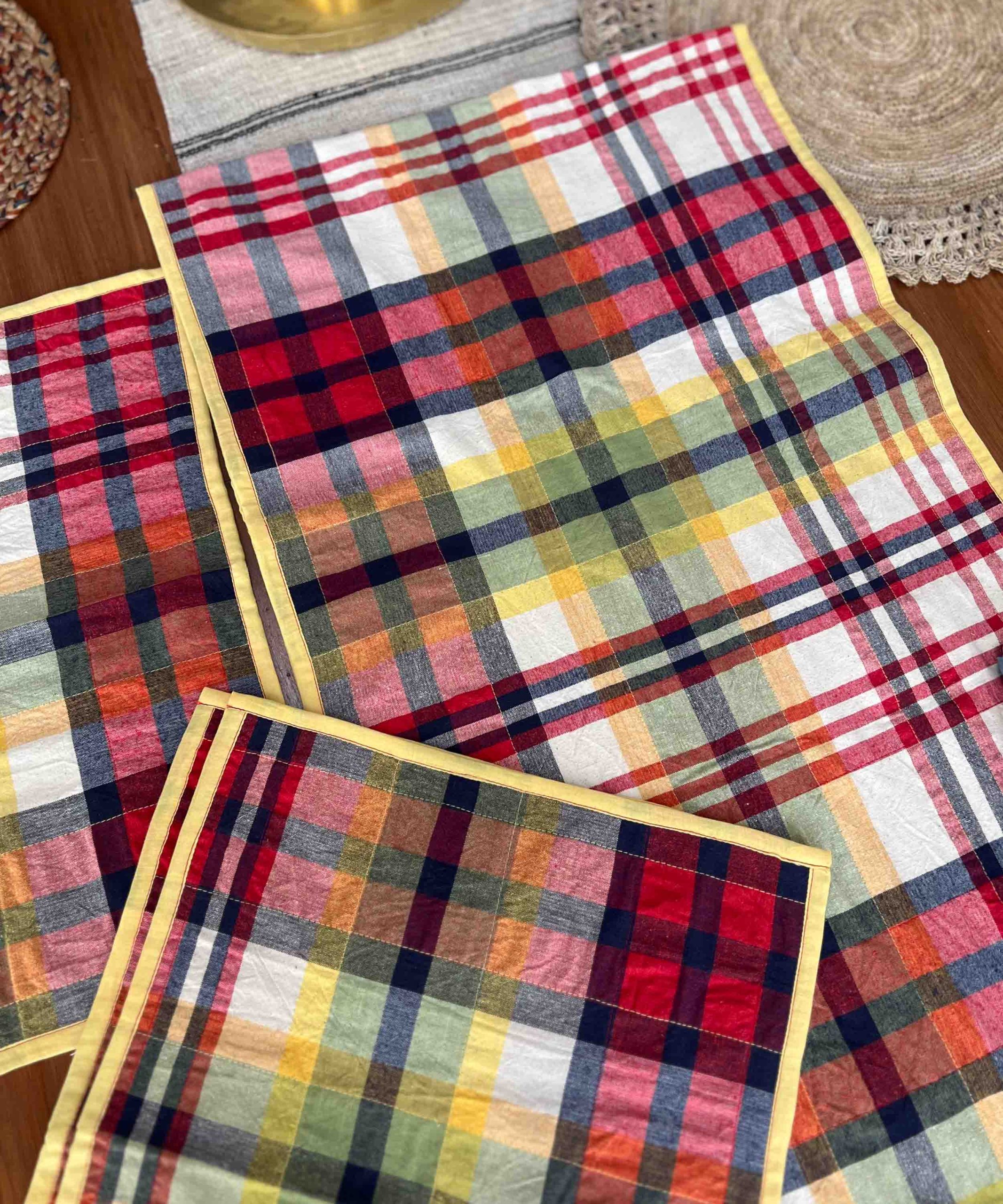 Checkered Red Yellow - Image 3