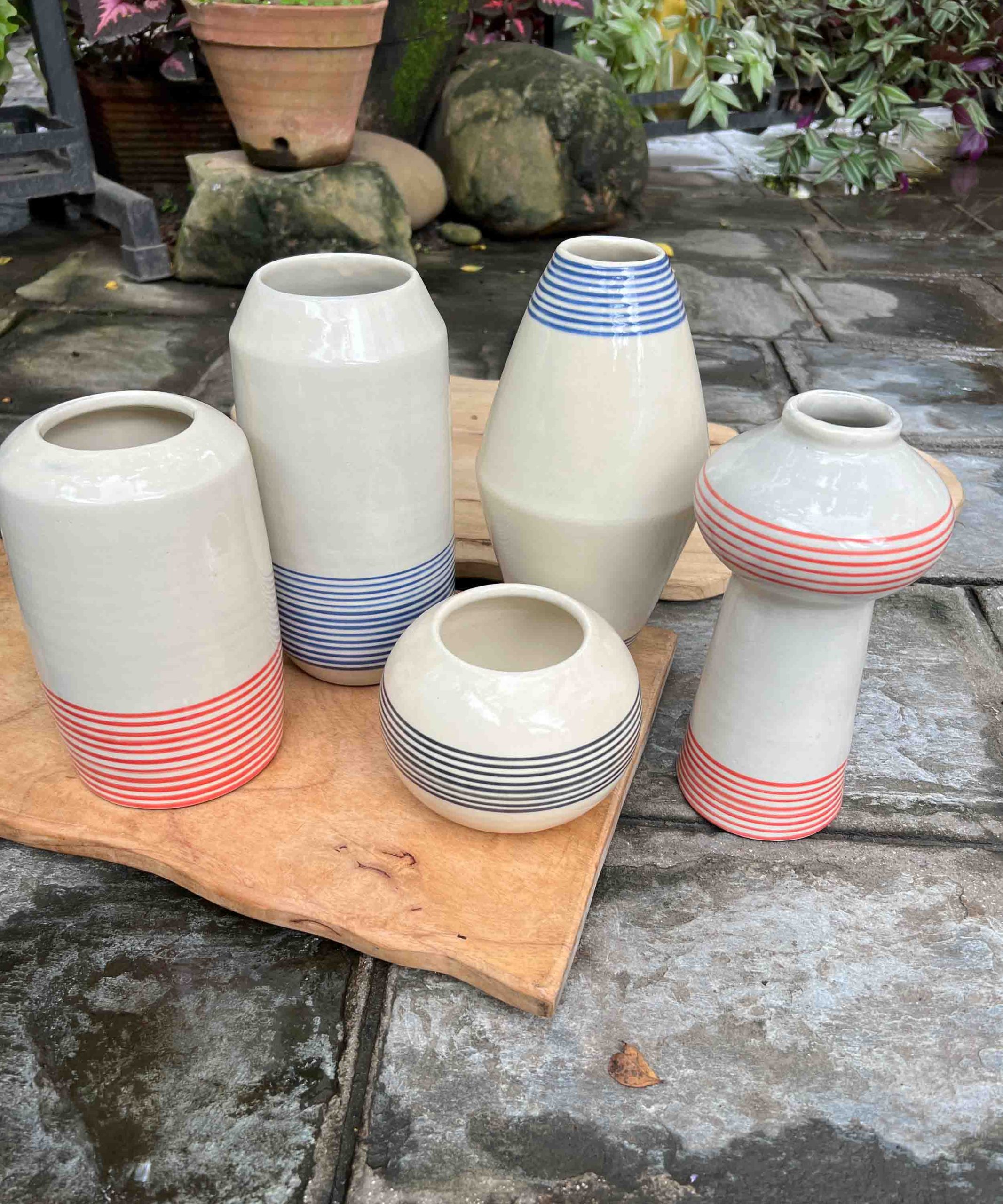 Japanese Style Vases - Image 2